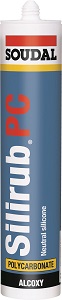 SILICÓN NEUTRO PARA POLICARBONATO SILRUB PC